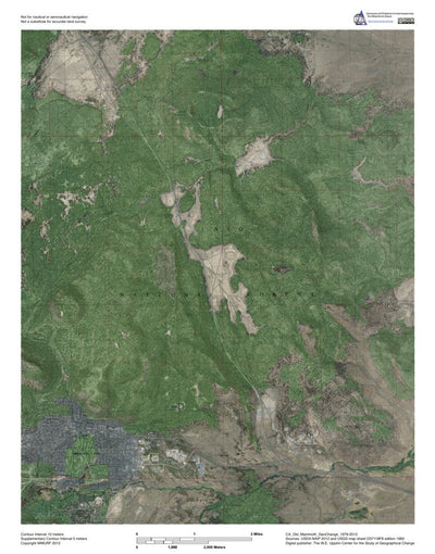 CA-Old Mammoth: GeoChange 1979-2012 Preview 1