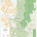 High Cascades Ranger District Map South Preview 1