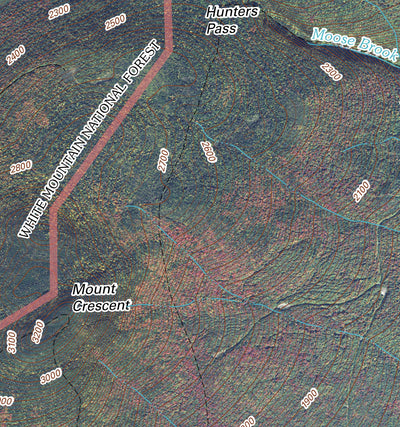 New Hampshire - Mount Crescent - White Mountain National Forest Preview 1