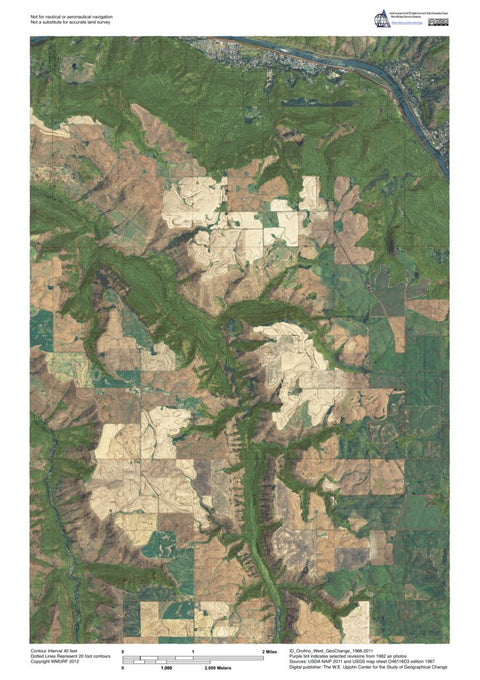 ID-Orofino West: GeoChange 1966-2011 Preview 1