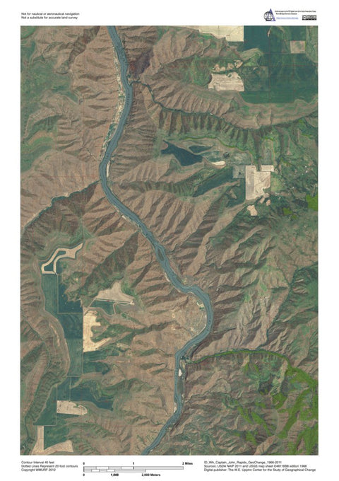 ID-WA Captain John Rapids: GeoChange 1966-2011 Preview 1