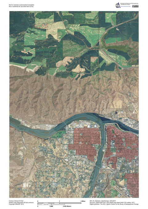 WA-ID-Clarkston: GeoChange 1970-2011 Preview 1