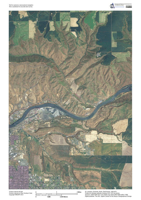 ID-Lewiston Orchards North: GeoChange 1955-2011 Preview 1
