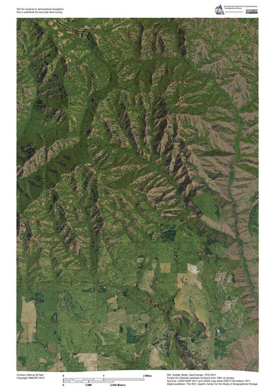 WA-Saddle Butte: GeoChange 1970-2011 Preview 1