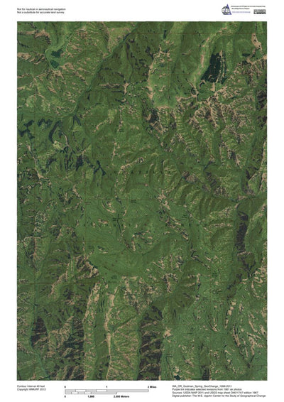 WA-OR Godman Spring: GeoChange 1966-2011 Preview 1