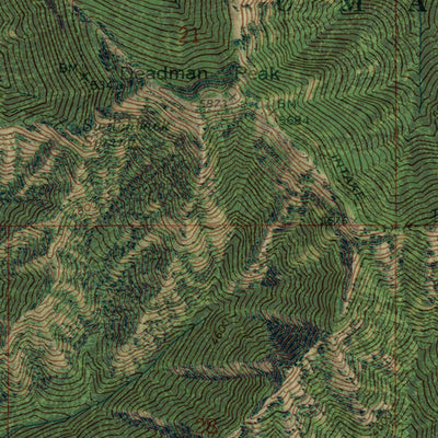 WA-OR Deadman Peak: GeoChange 1966-2011 Preview 2