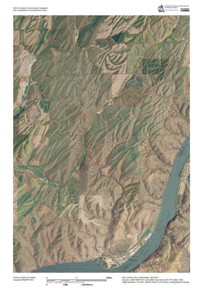 WA-Central Ferry: GeoChange 1975-2011 Preview 1