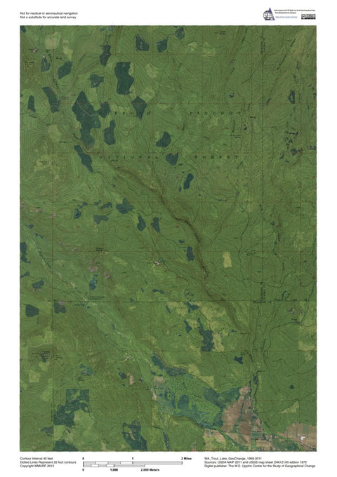 WA-Trout Lake: GeoChange 1969-2011 Preview 1