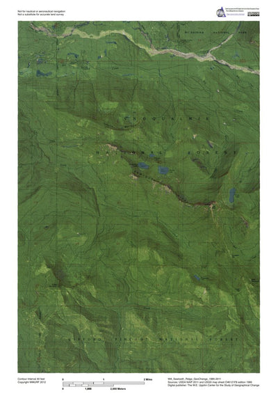 WA-Sawtooth Ridge: GeoChange 1985-2011 Preview 1