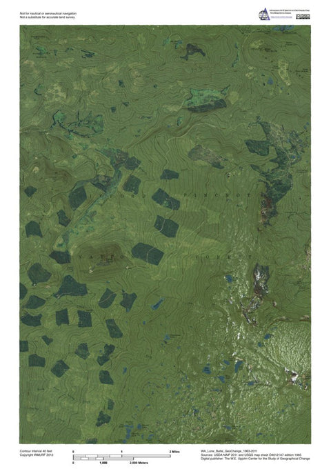 WA-Lone Butte: GeoChange 1963-2011 Preview 1