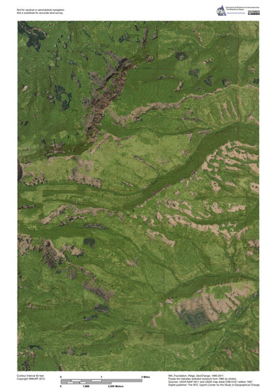 WA-Foundation Ridge: GeoChange 1965-2011 Preview 1