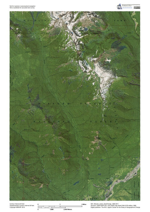 WA-Tatoosh Lakes: GeoChange 1985-2011 Preview 1