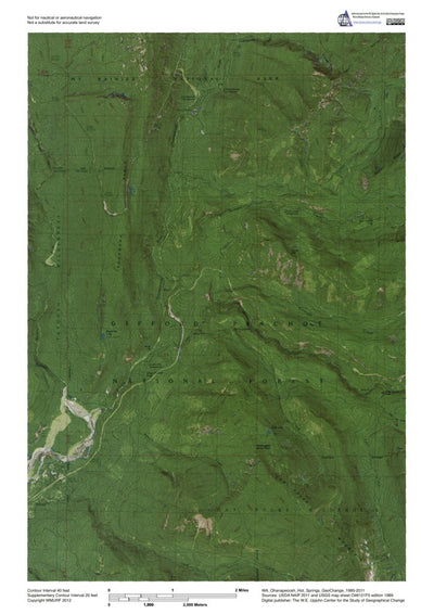 WA-Ohanapecosh Hot Springs: GeoChange 1985-2011 Preview 1