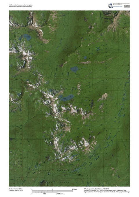 WA-Cougar Lake: GeoChange 1985-2011 Preview 1