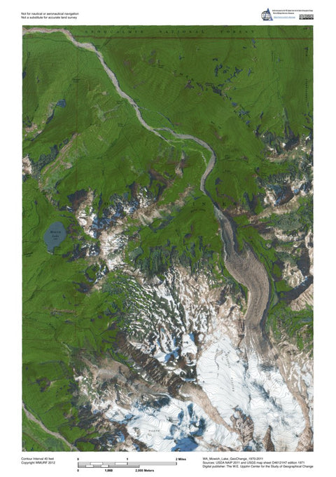 WA-Mowich Lake: GeoChange 1970-2011 Preview 1