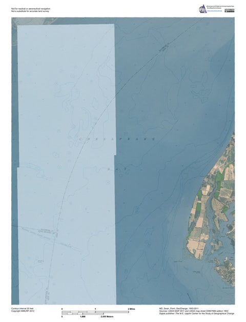 MD-Swan Point: GeoChange 1953-2011 Preview 1