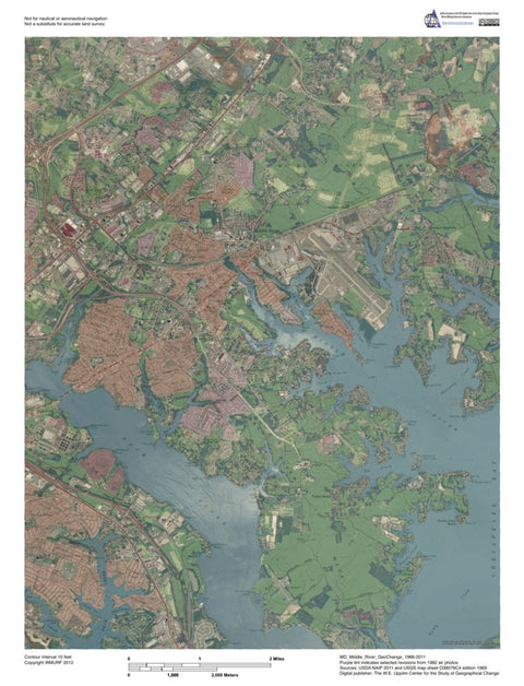 MD-Middle River: GeoChange 1966-2011 Preview 1