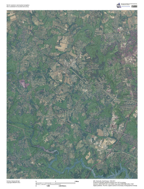 MD-Clarksville: GeoChange 1955-2011 Preview 1