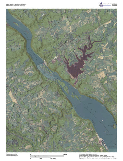 PA-Holtwood: GeoChange 1952-2010 Preview 1