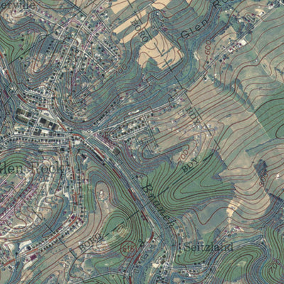 PA-Glen Rock: GeoChange 1952-2010 Preview 3