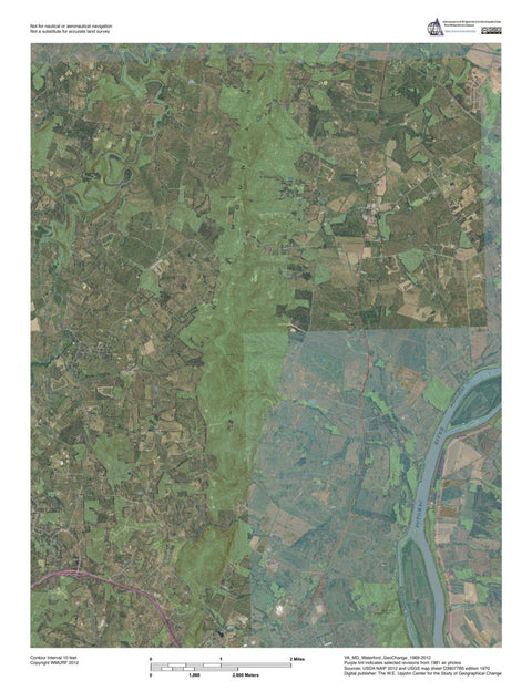 VA-MD-Waterford: GeoChange 1969-2012 Preview 1