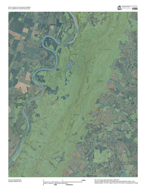 WV-VA-Round Hill: GeoChange 1969-2012 Preview 1