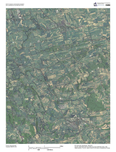 PA-Quarryville: GeoChange 1952-2010 Preview 1