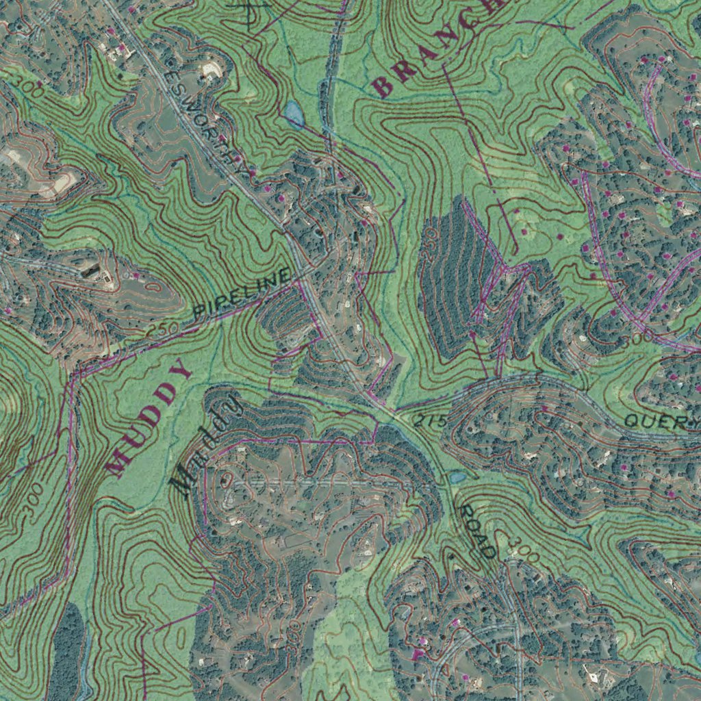 Seneca Mit Program Map MD-VA-Seneca: GeoChange 1963-2012 Map by Western Michigan University ...