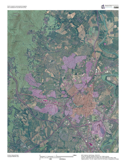 MD-Frederick: GeoChange 1943-2012 Preview 1