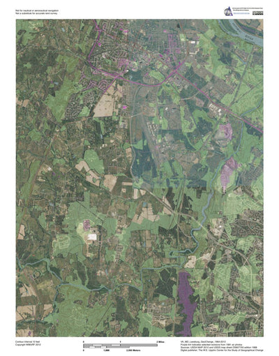 VA-MD-Leesburg: GeoChange 1964-2012 Preview 1