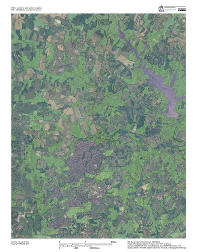 MD-Sandy Spring: GeoChange 1944-2012 Preview 1