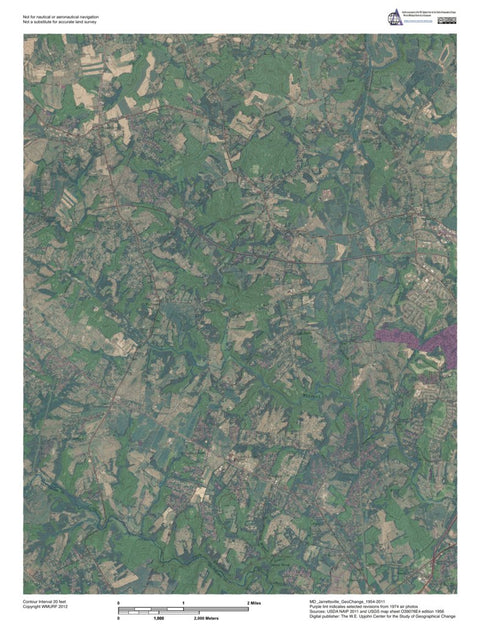 MD-Jarrettsville: GeoChange 1954-2011 Preview 1