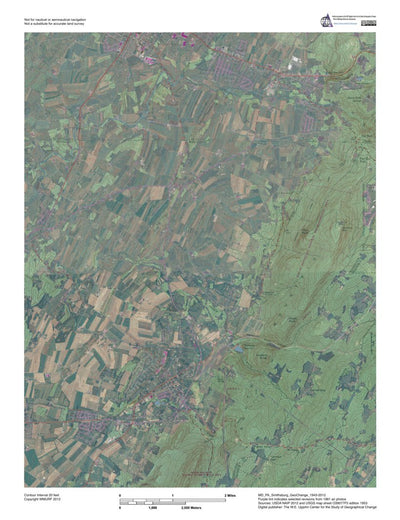 MD-PA-Smithsburg: GeoChange 1943-2012 Preview 1