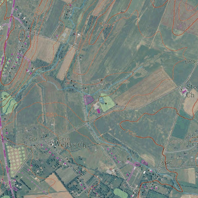 MD-PA-Smithsburg: GeoChange 1943-2012 Preview 2