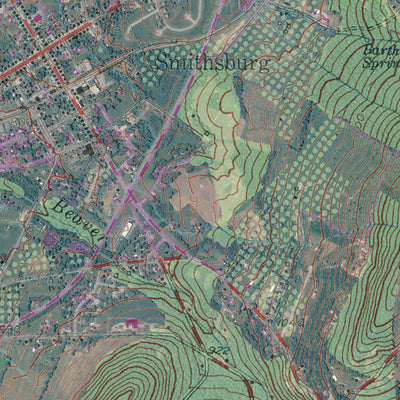 MD-PA-Smithsburg: GeoChange 1943-2012 Preview 3