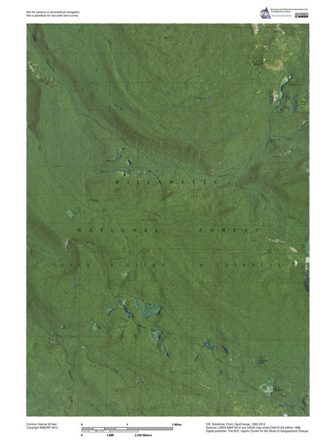 OR-Substitute Point: GeoChange 1982-2012 Preview 1