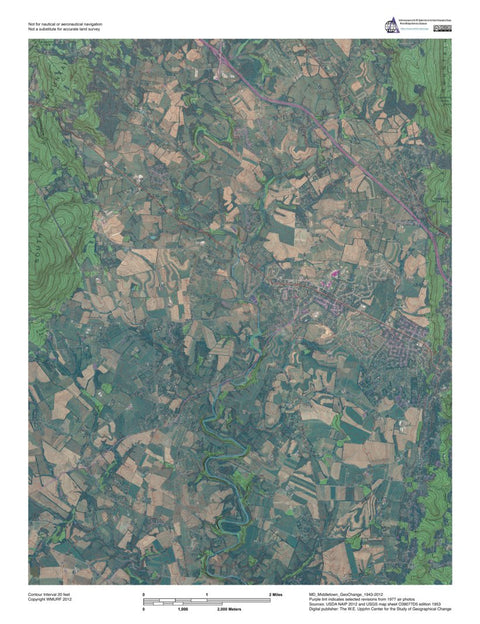 MD-Middletown: GeoChange 1943-2012 Preview 1