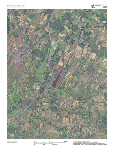 PA-Gettysburg: GeoChange 1943-2012 Preview 1