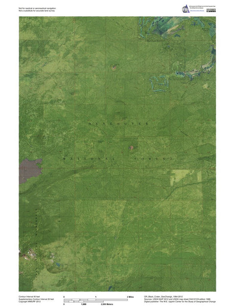 OR-Black Crater: GeoChange 1984-2012 Preview 1