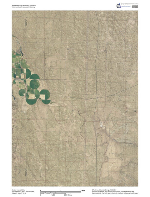 OR-Horse Butte: GeoChange 1985-2012 Preview 1