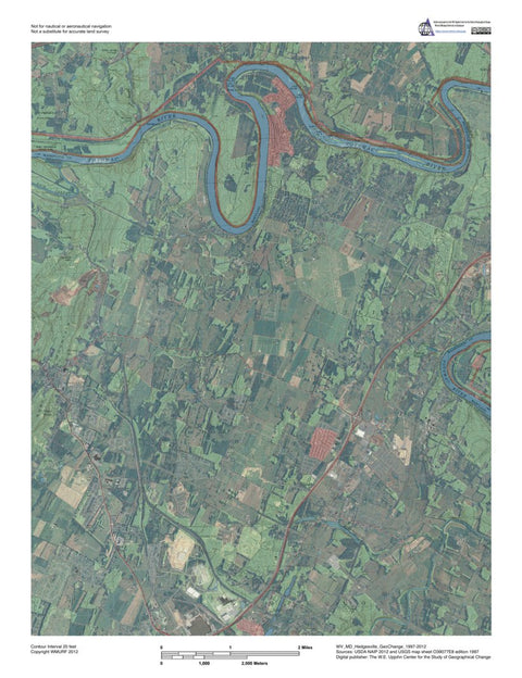 WV-MD-Hedgesville: GeoChange 1997-2012 Preview 1