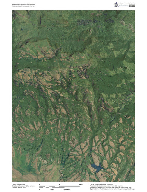 OR-Mt Pisgah: GeoChange 1959-2012 Preview 1