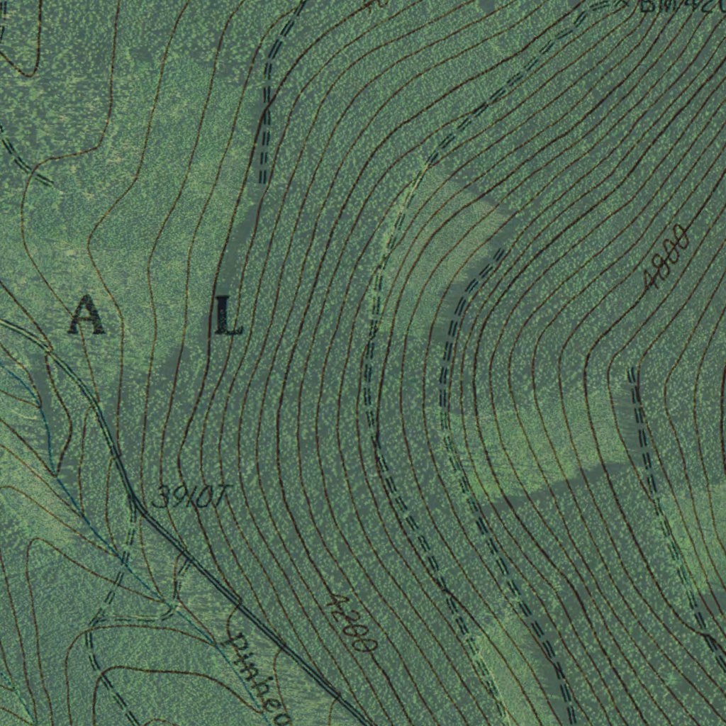 OR-Pinhead Buttes: GeoChange 1982-2012 Map by Western Michigan ...