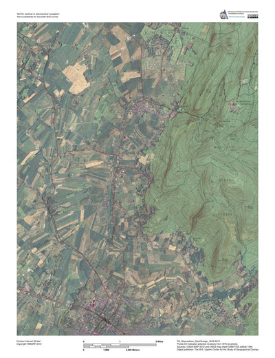 PA-Waynesboro: GeoChange 1943-2012 Preview 1