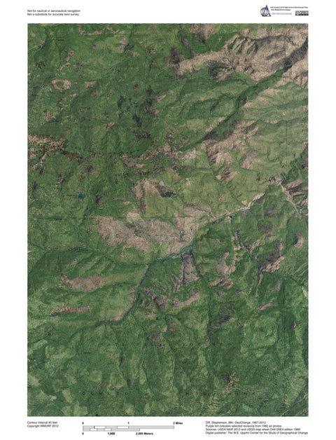 OR-Stephenson Mtn: GeoChange 1967-2012 Preview 1