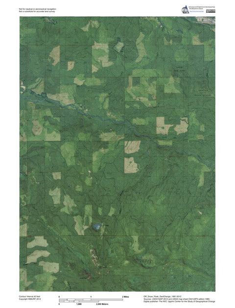 OR-Snow Peak: GeoChange 1981-2012 Preview 1