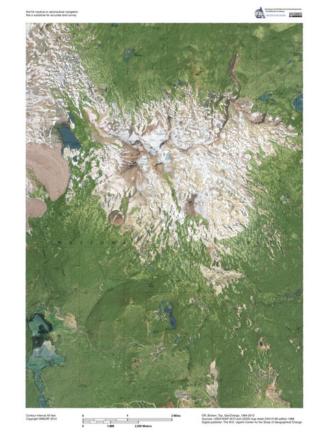 OR-Broken Top: GeoChange 1984-2012 Preview 1