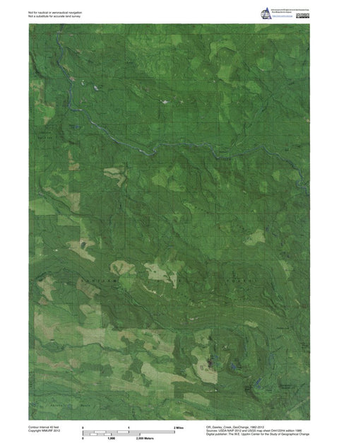 OR-Gawley Creek: GeoChange 1982-2012 Preview 1