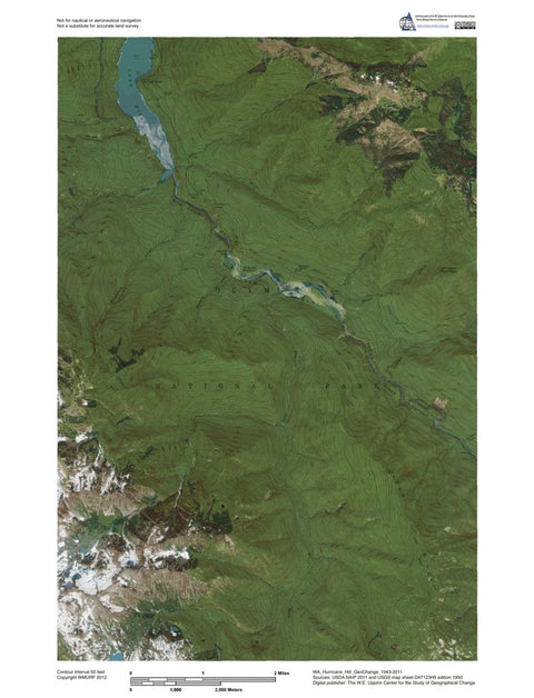 WA-Hurricane Hill: GeoChange 1943-2011 Preview 1