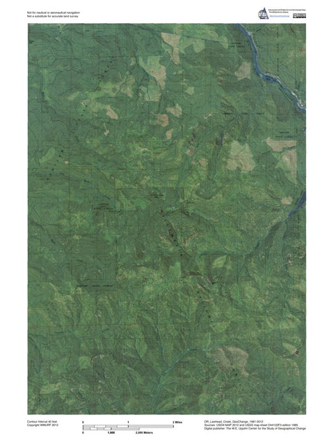 OR-Lawhead Creek: GeoChange 1981-2012 Preview 1